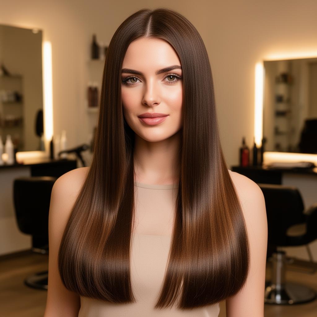 Cabelo liso perfeito